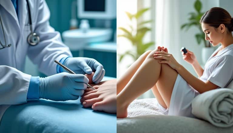 Pédicure médicale et soin esthétique : la distinction professionnelle