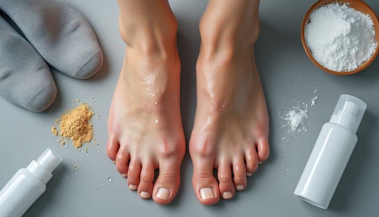 Transpiration des pieds : les solutions et leurs limites